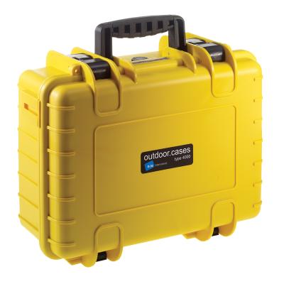 OUTDOOR resväska i gul med vadderade delare 385x265x165 mm Volume: 16,6 L Model: 4000/Y/RPD